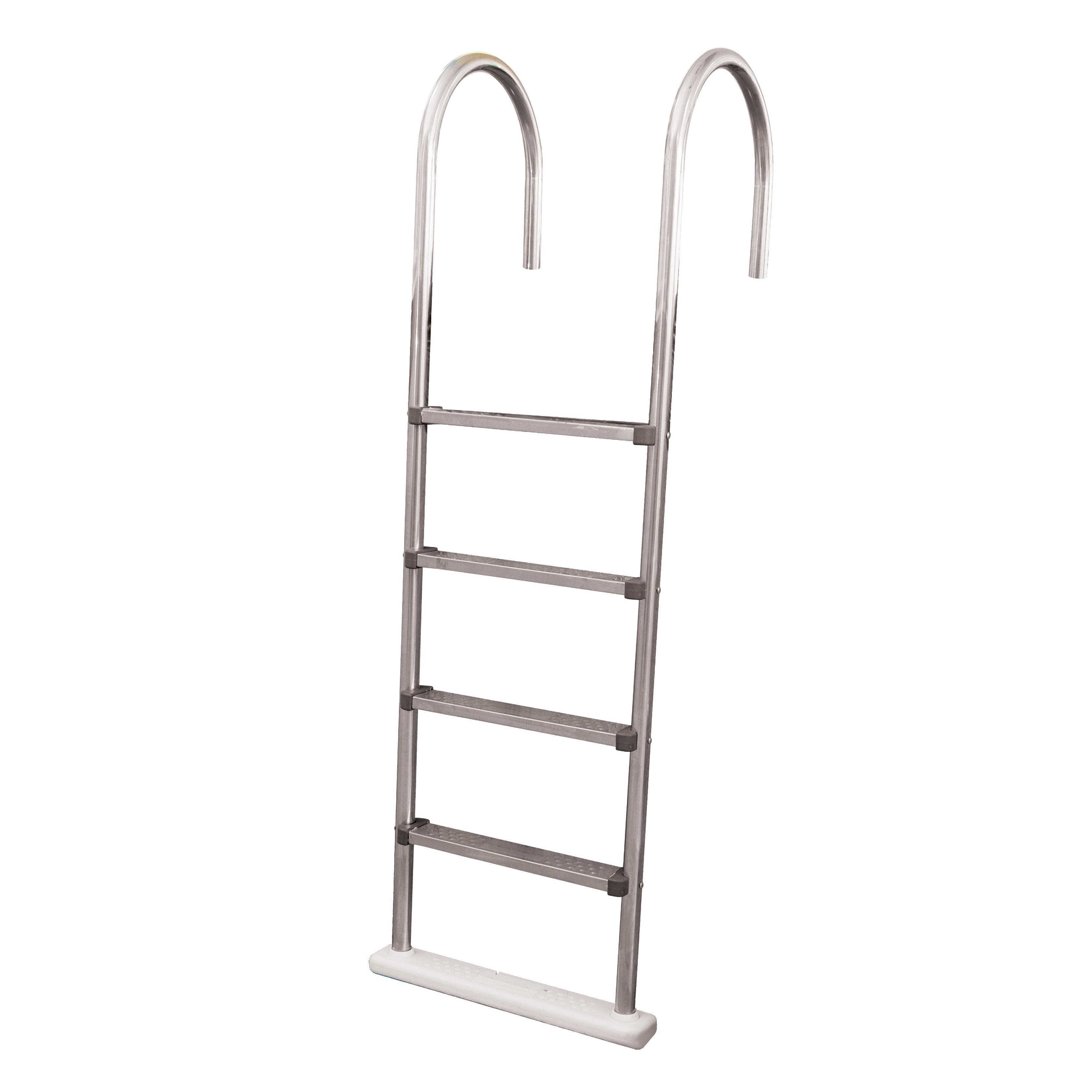 Poolzilla in-Pool Ladder - Deck Mounted All Stainless Steel Entry and ...