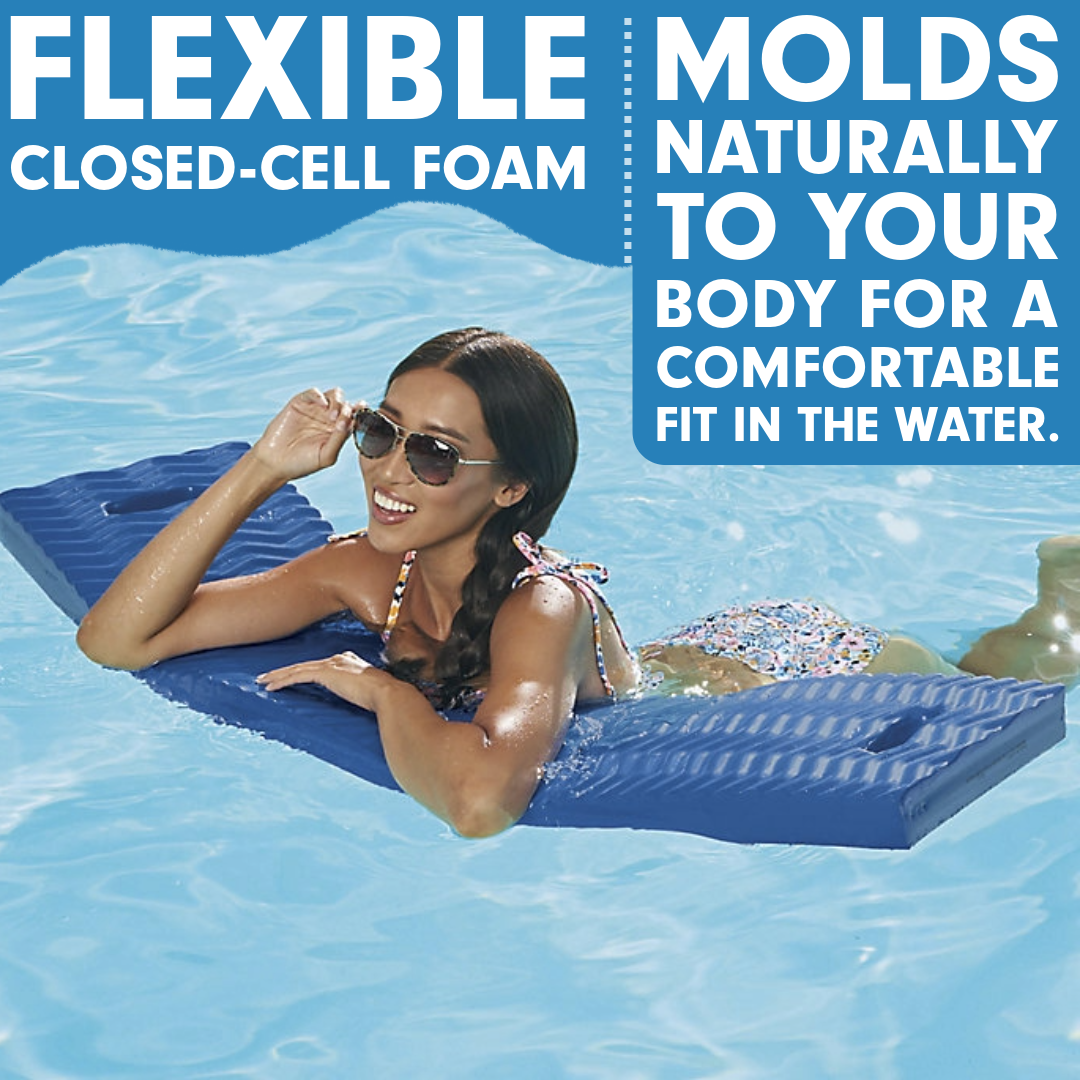Pool Float Plank Poolzilla Noodle Plank Pool Float - 50’’ Lounger for Pools, Spas, and