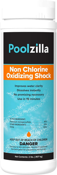 Poolzilla Non-Chlorine Oxidizing Shock Treatment (2LB)