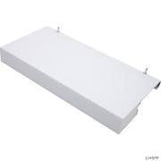 CUSTOM 25141-420-000 Skimmer Weir Replacement 8 ¼" - White