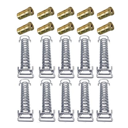 Poolzilla Pool Safety Cover Brass Anchor and Stainless Steel Spring - Universal Fit