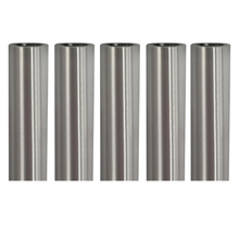 Poolzilla (5 Pack) 10" Aluminum Tubes Without Anchor for Pool Safety Cover Installation, Made of Durable Aluminum