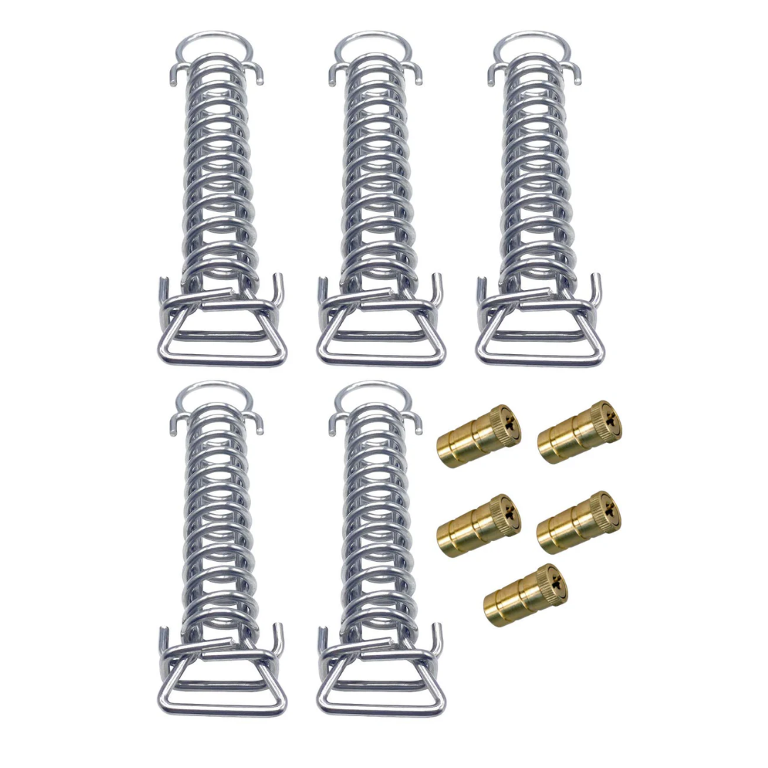 Poolzilla Pool Safety Cover Brass Anchor and Stainless Steel Spring - Universal Fit