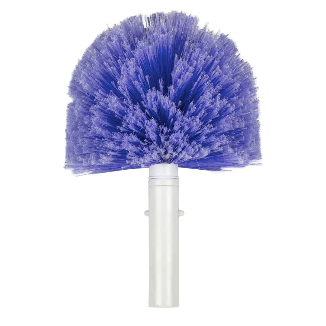Poolmaster 20610 Swimming Pool Area Indoor/Outdoor Cobweb Brush, Essential Collection, Medium, Purple