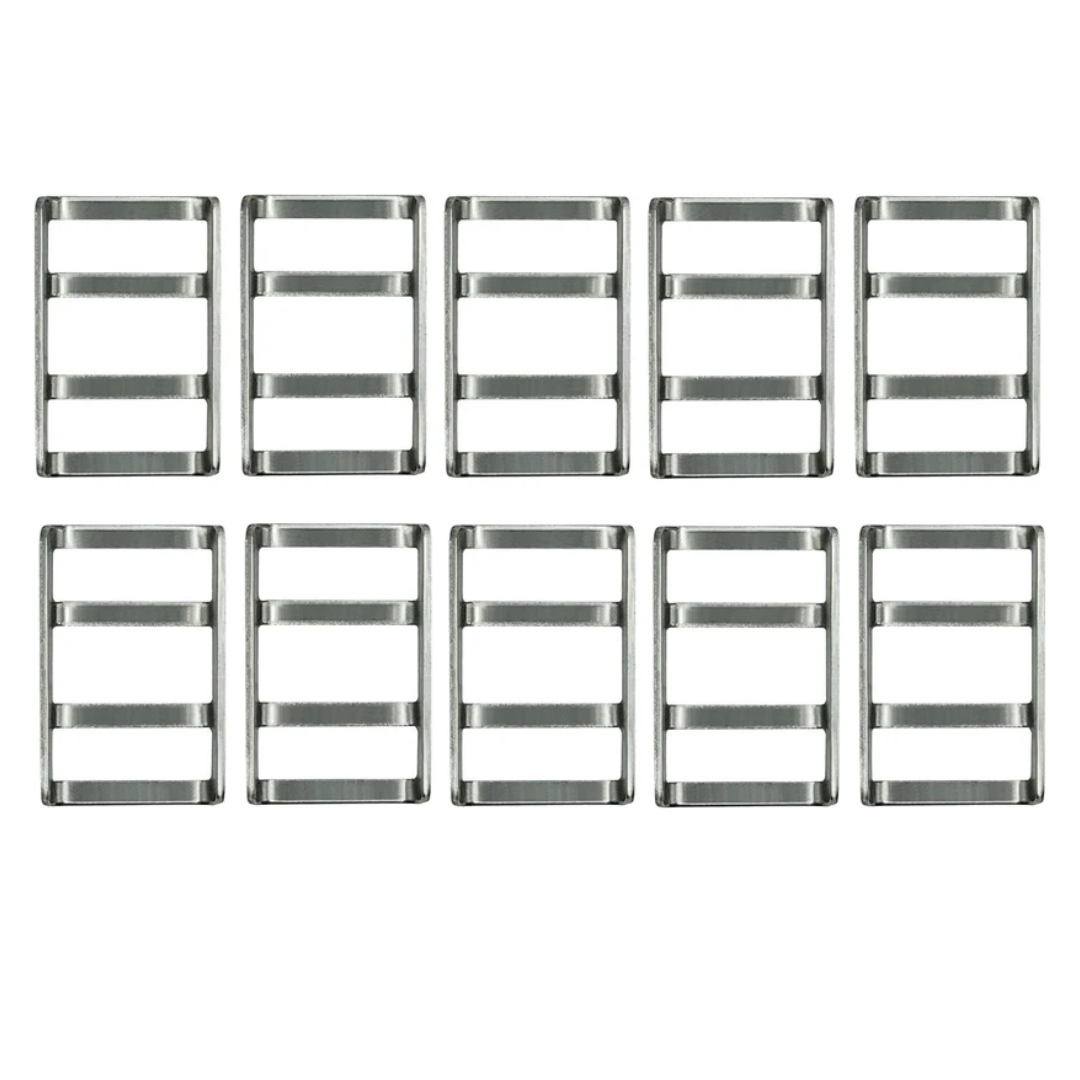 Poolzilla Outdoor Stainless Steel Bar Buckle for Safety Cover Installation