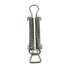 Poolzilla Stainless Steel 8" Double Spring with D Ring with Double Coil Design
