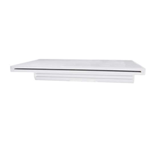 Molded Products 25577-130-000 12 x 6 in. Natural Wonders Lip Waterfall Bottom Feed, White