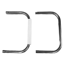Global Pool Products 24" U Frame Diving Board Base - Polished Stainless Steel Base (Stand Only)