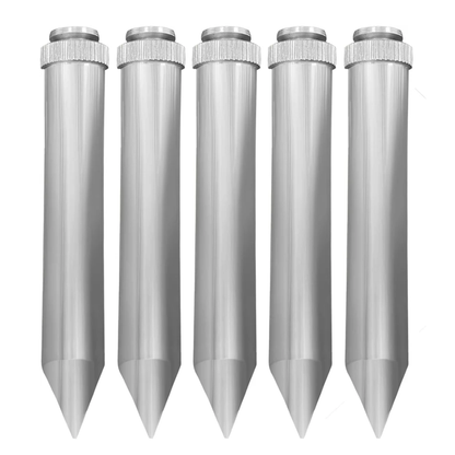 Poolzilla [5 Pack] 5" Stainless Steel Paver Spike Anchor for Safety Pool Cover, Heavy Duty Design for Easy Paver Installation