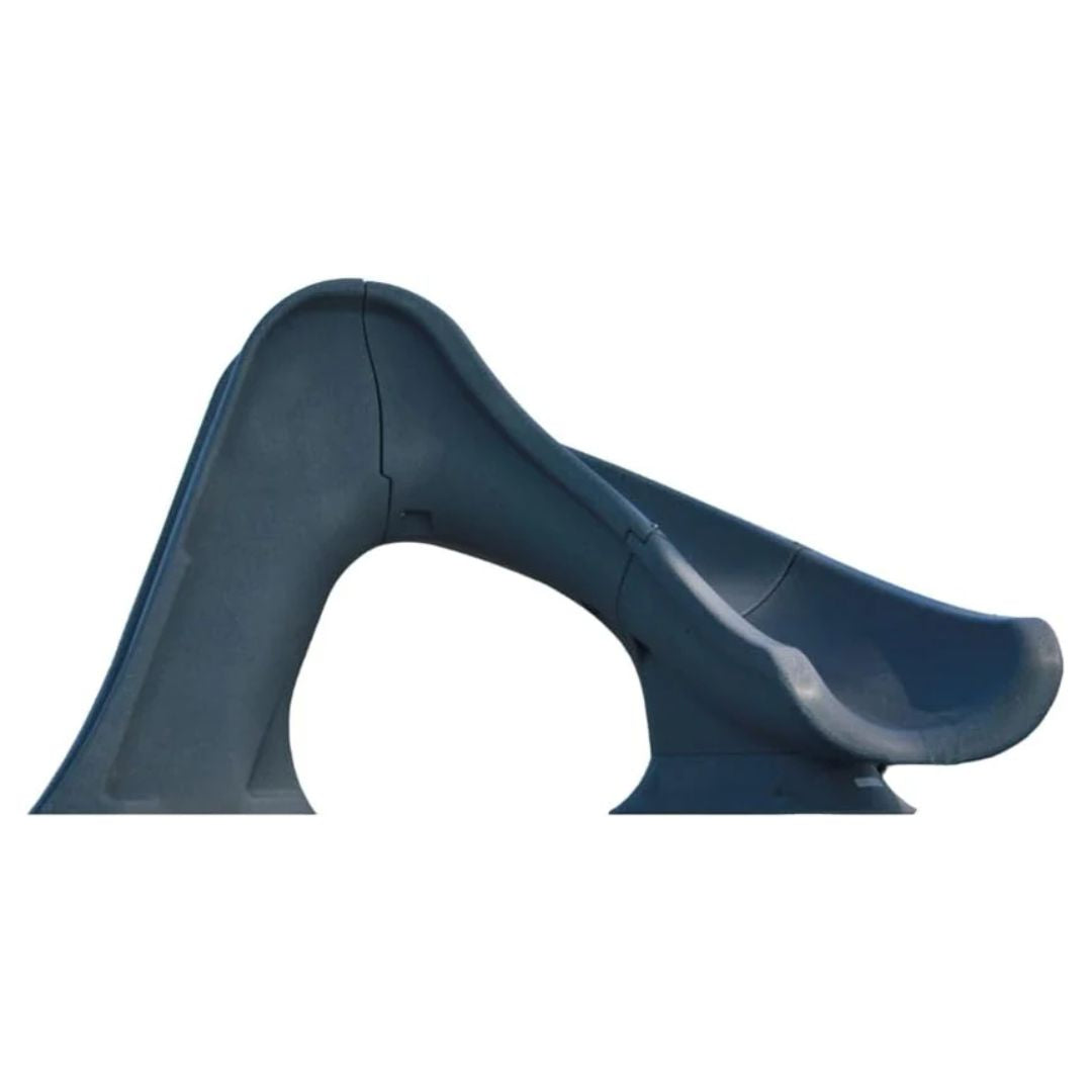 Global Pool Products Splash - Deck Mounted Inground Swimming Pool Water Slide Right Curve Turn