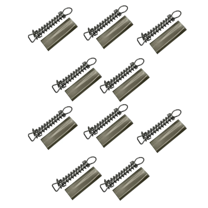 Poolzilla Stainless Steel Springs with Spring Covers for Pool Safety Covers