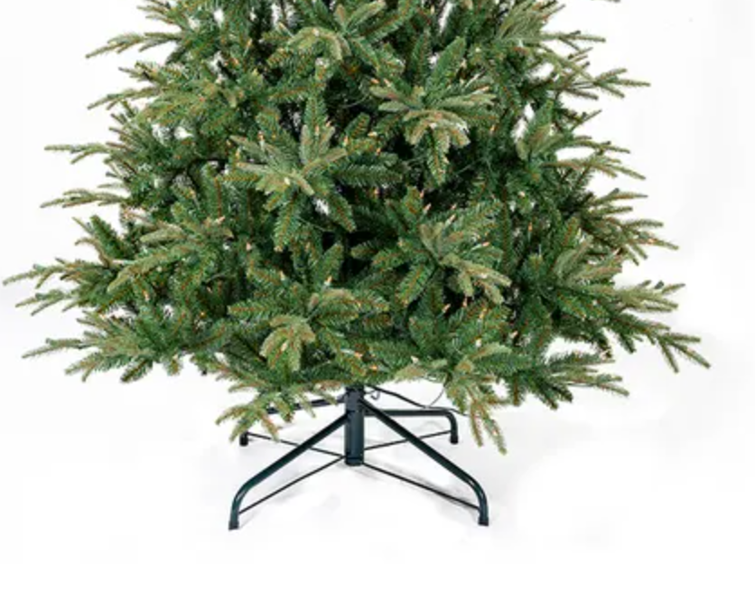 Kurt S. Adler 7.5' Pre-Lit Clear Incandescent Grand Fir Tree