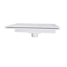CUSTOM MOLDED PRODUCTS INC CMP 25577-170-000 Natural Wonders 18'' Waterfall 1'' Lip Back Port White