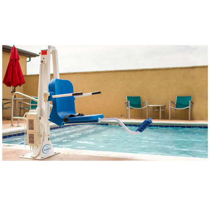 Aqua Creek Ranger 2 Flat Pack Pool Lift, (No Anchor) 350 LB Capacity, Non-Rotational ADA Compliant Lift