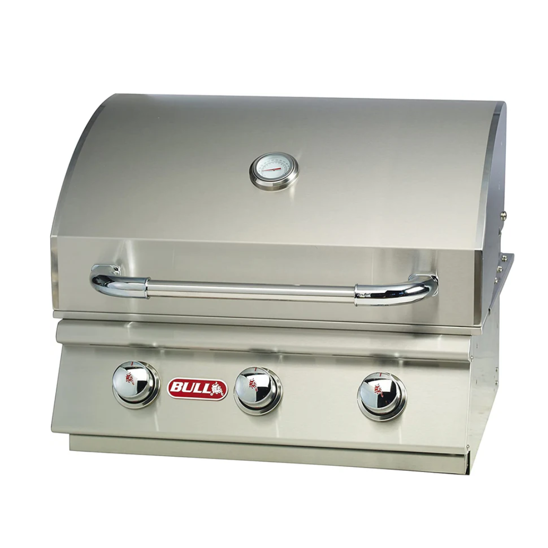 BULL 69009 Steer Head NG Natural-Gas-Grills, Stainless Steel