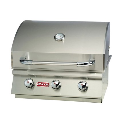BULL 69009 Steer Head NG Natural-Gas-Grills, Stainless Steel