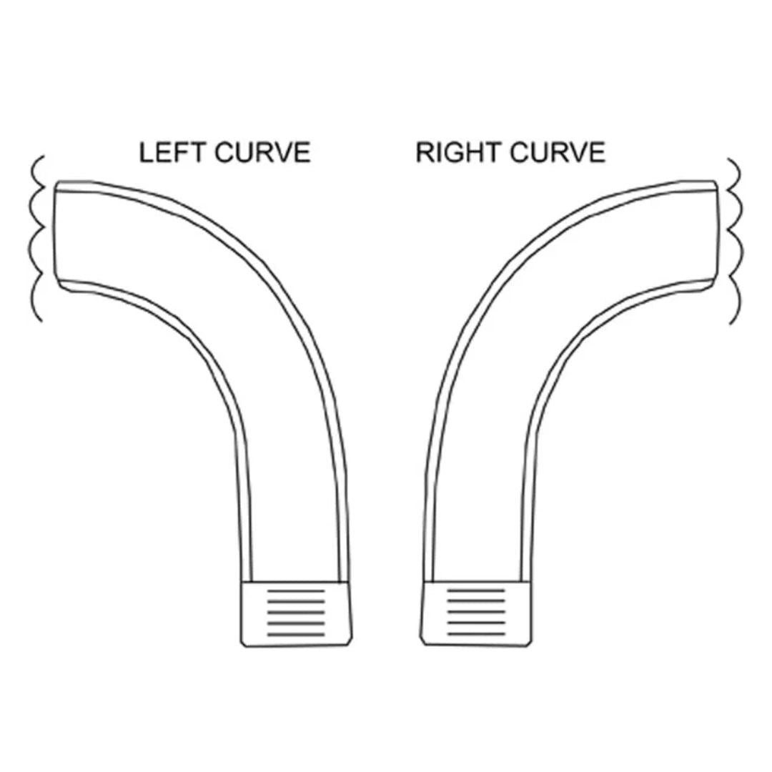 S.R. Smith 670-209-58123 Typhoon Right Curve Pool Slide, Sandstone