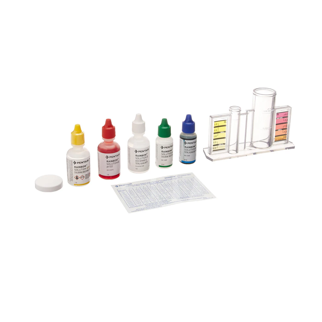 Pentair Kit Test 78HR All in One for Chlorine/pH/Acid Demand/Alkalinity | R151186