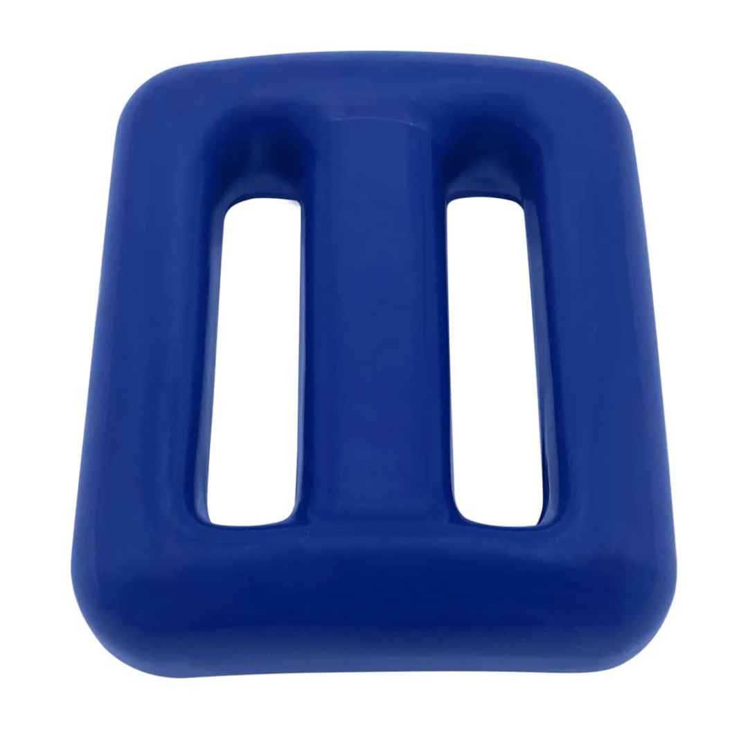 Poolzilla Diving Weight 1.1L B(1/2 Kg) for Scuba Diving, Lead Belt Weight (Red, Blue, or Black)