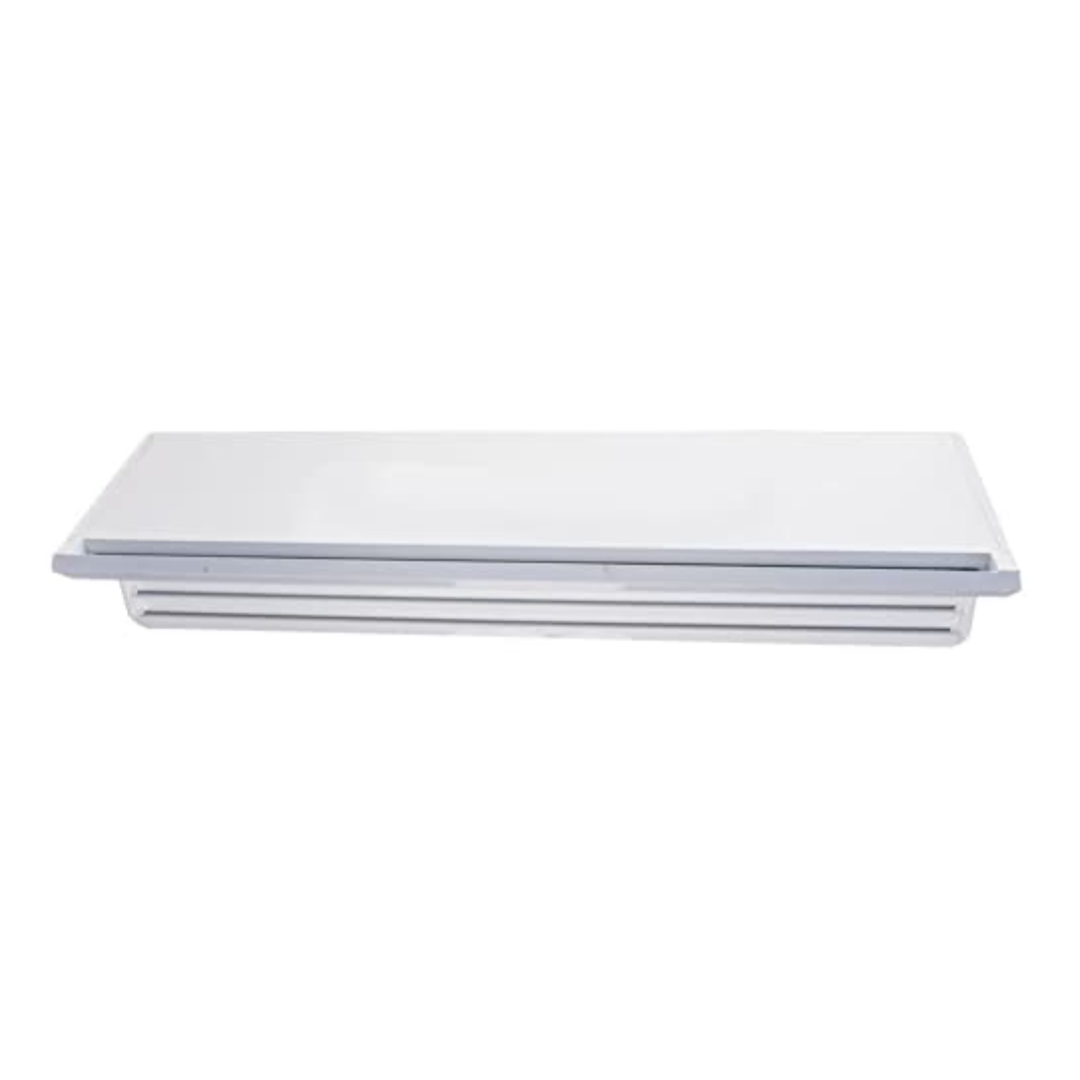 Custom Molded Products 25577-150-000 12" Arch Waterfall 1" Lip Back Port - White