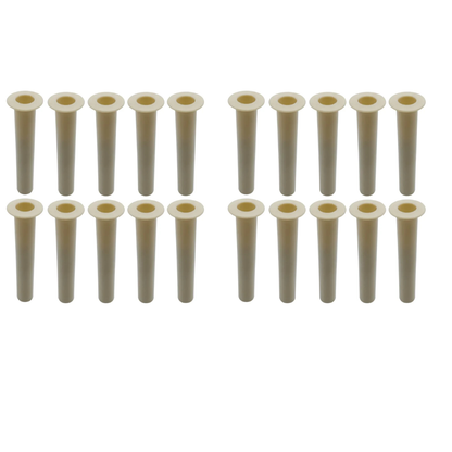 Poolzilla Tan Sleeve and Cap Set for Pool Safety Fence