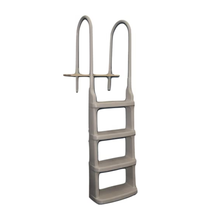 Main Access Easy Incline Ladder for 48-54" A/G Pools w/ Mounting Flanges, Taupe | 200200/200200T