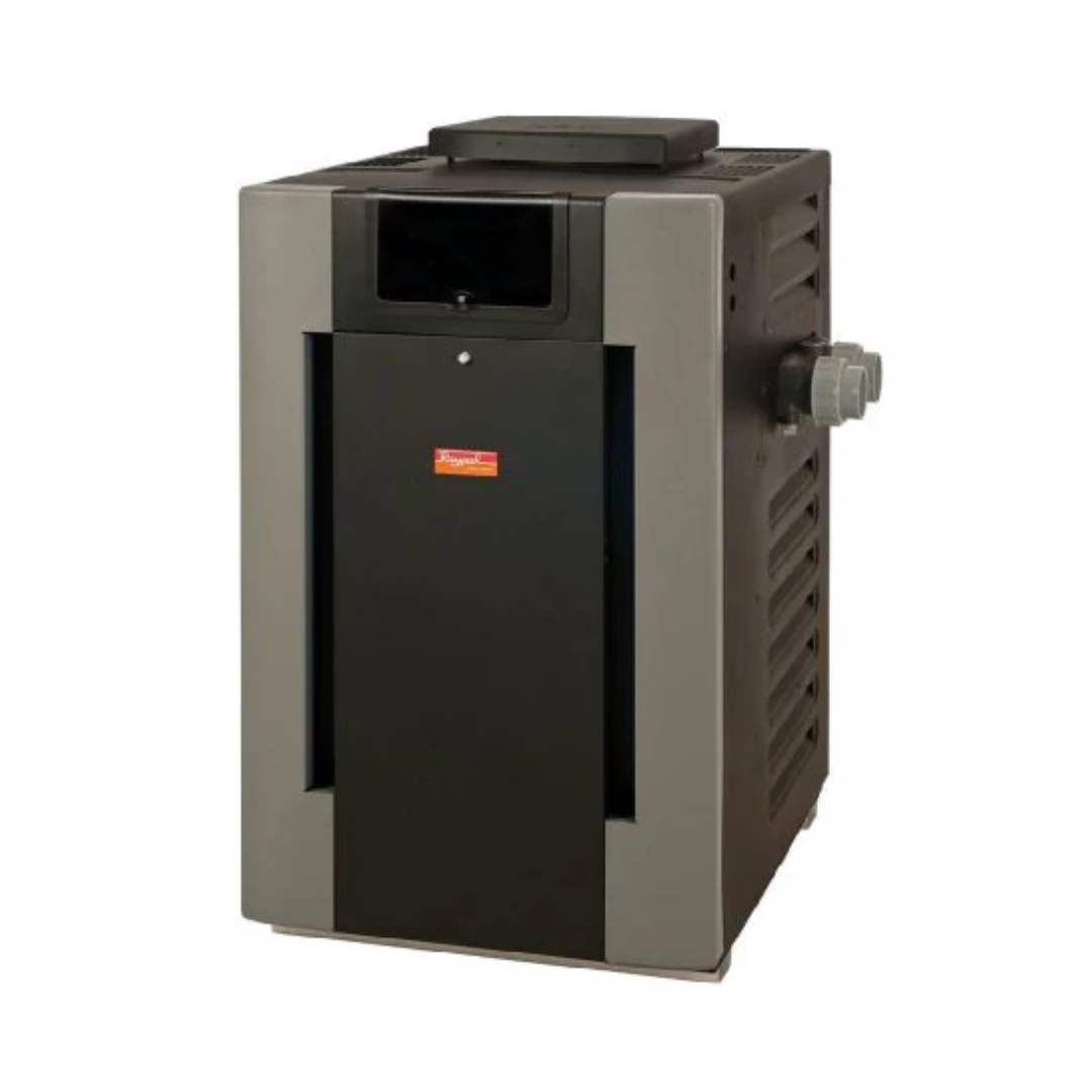 Raypak P-R266A-MP-C #57 Propane Gas Heater, 266K BTU, Millivolt Plus, Polymer Headers, Copper Exchanger, 216 lbs | 009201