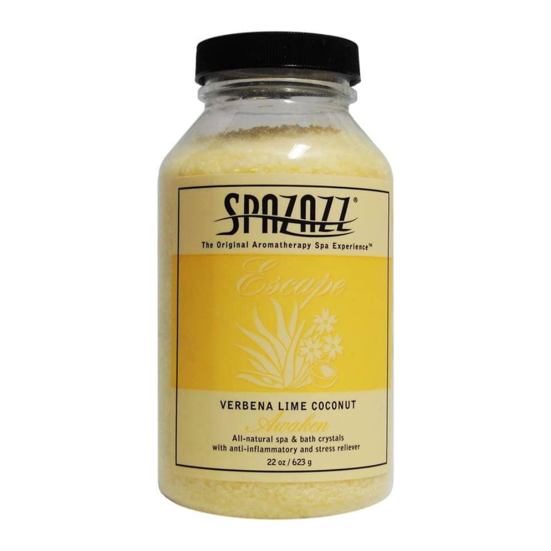 Spazazz 7377C Spa and Bath Crystals, Lime Coconut , 22 Ounce 1