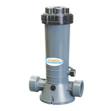 Poolzilla Free Standing Automatic Chlorinator Above Ground Pool - Inground Pool Chlorinator, Inline Pool Filter, Chlorine Feeder 4.2lb Tank