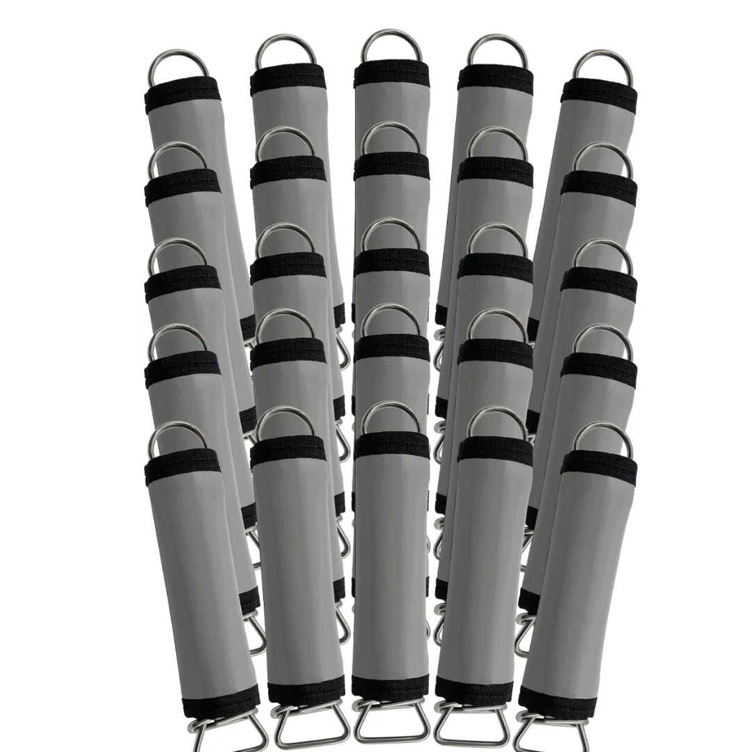 Poolzilla Gray Hook & Loop Spring Wrap for Safety Cover Springs