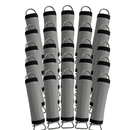 Poolzilla Gray Hook & Loop Spring Wrap for Safety Cover Springs