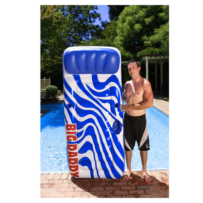 Poolmaster Big Daddy Swimming Pool Mattress Float , Blue