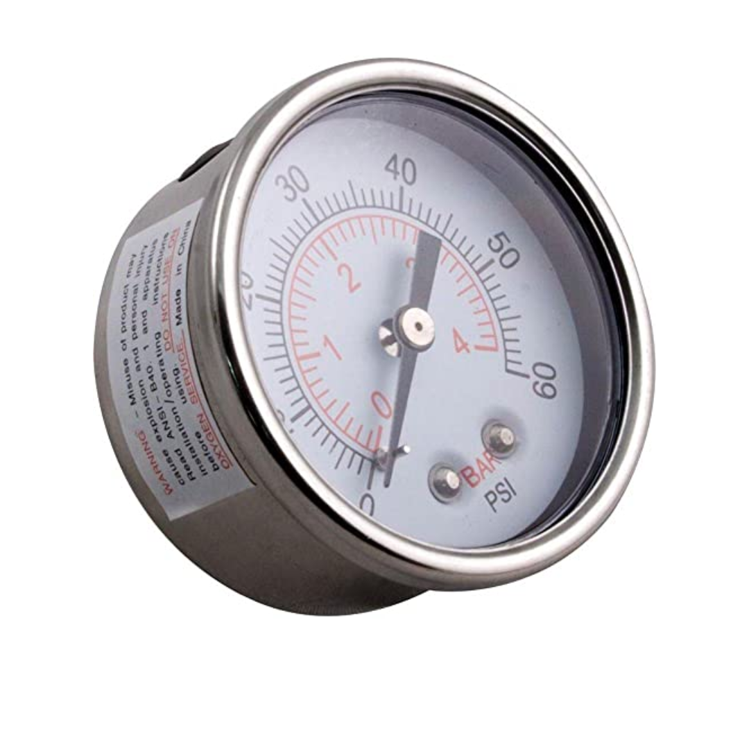 Waterway ClearWater II Pressure Gauge | 830-4000SS