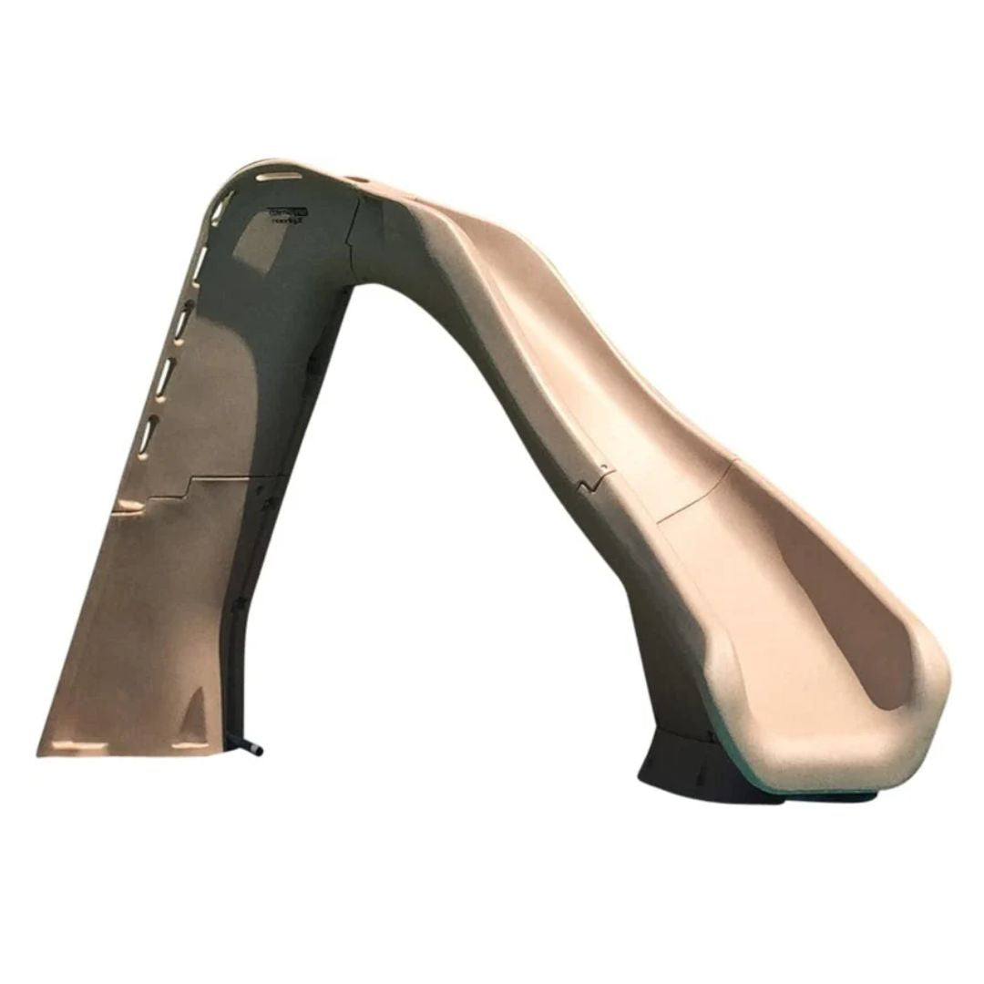 S.R. Smith 670-209-58223 Typhoon Left Curve Pool Slide, Sandstone