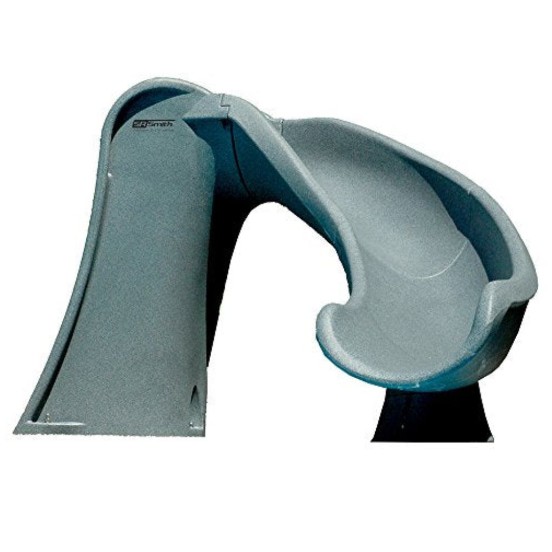 S.R. Smith 698-209-58124 Cyclone Right Curve Pool Slide, Gray Granite