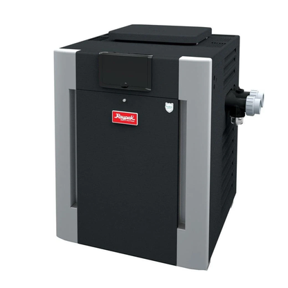 Raypak P-R406A-EN-C #50 Digital Natural Gas Heater, 399K BTU, Electronic Ignition, Polymer Headers, Copper Exchanger, 260 lbs | 009219