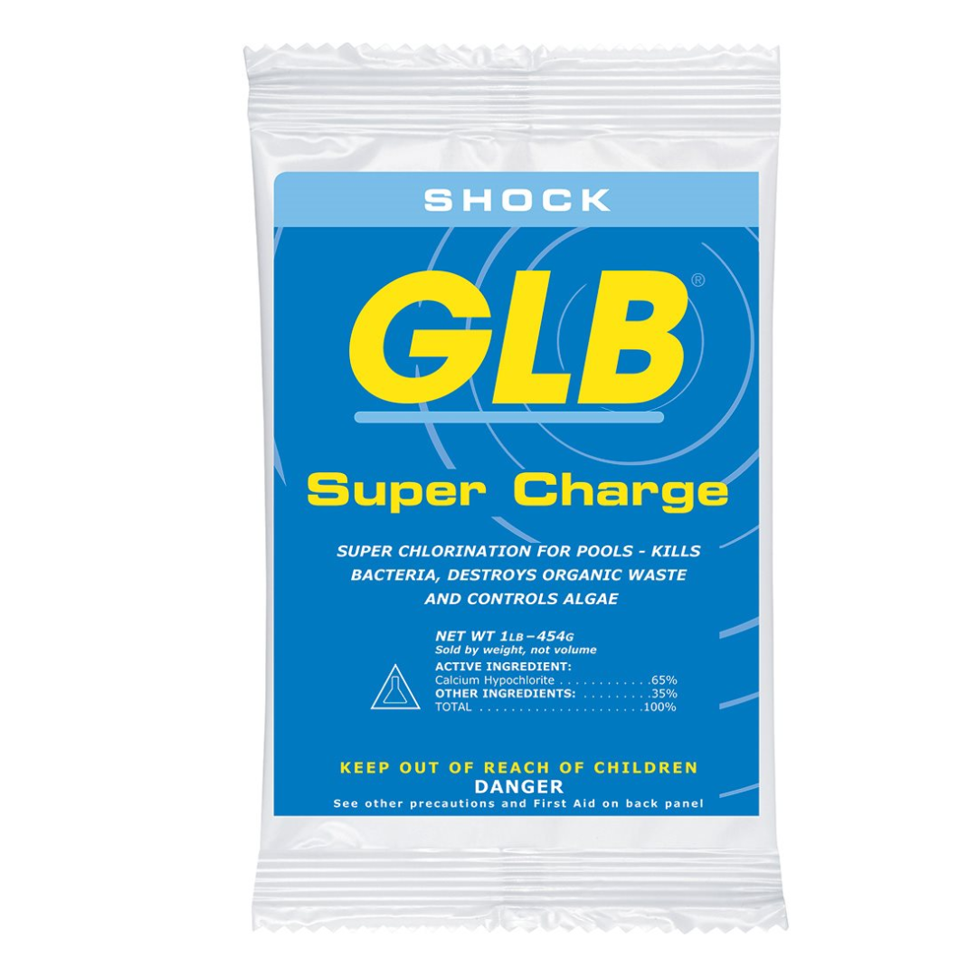 GLB Super Charge Cal Hypo Granular Chlorine Shock, 1 lb Bag