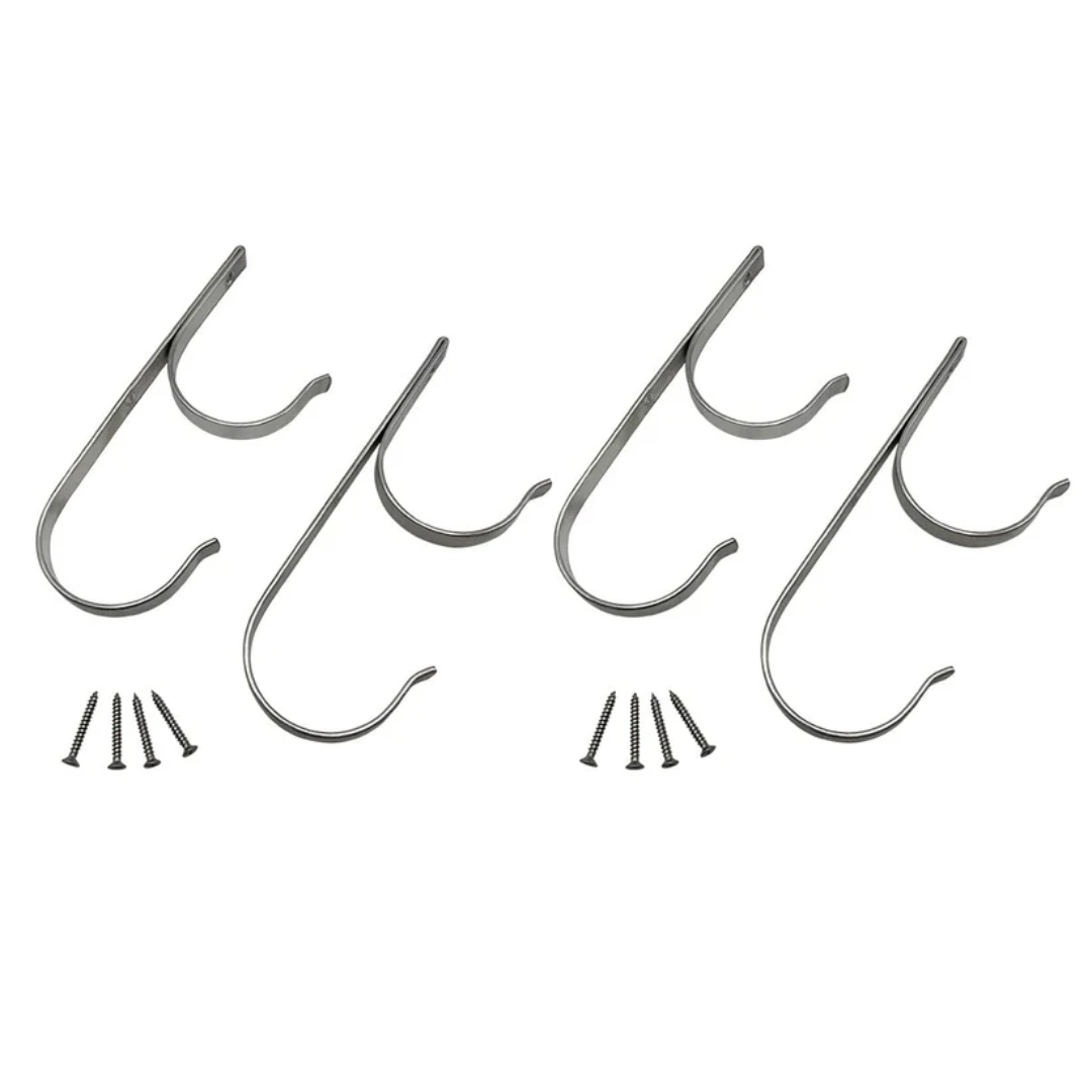 Poolzilla Premium Pool Pole Hanger, for Leaf Rakes, Nets, Brushes & More