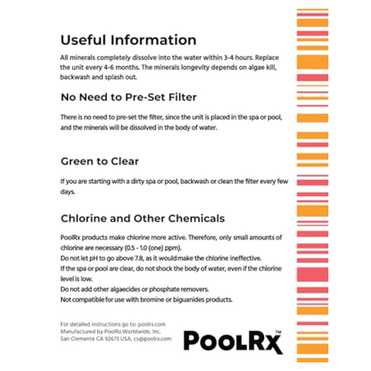 PoolRx | Red & White Unit | 2.5k-5k Gallons