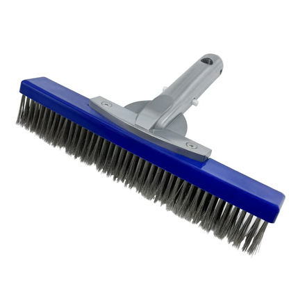 Poolzilla Hard Bristle Brush for Gunite and Concrete Pools, Not for Vinyl Use, Clean Walls and Tiles