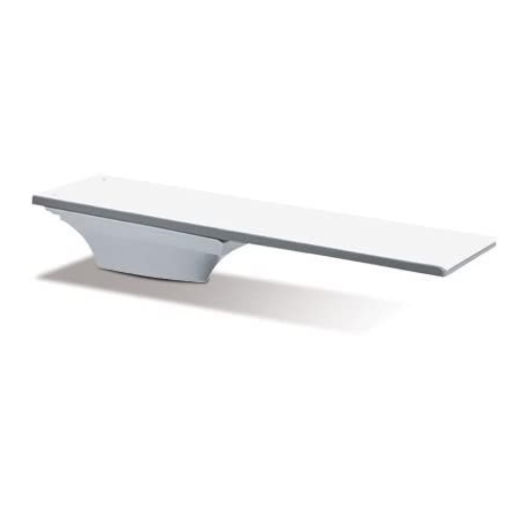 S.R. Smith 68-210-73823 Flyte-Deck II Stand with 8-Foot Fibre Dive Diving Board, Pebble