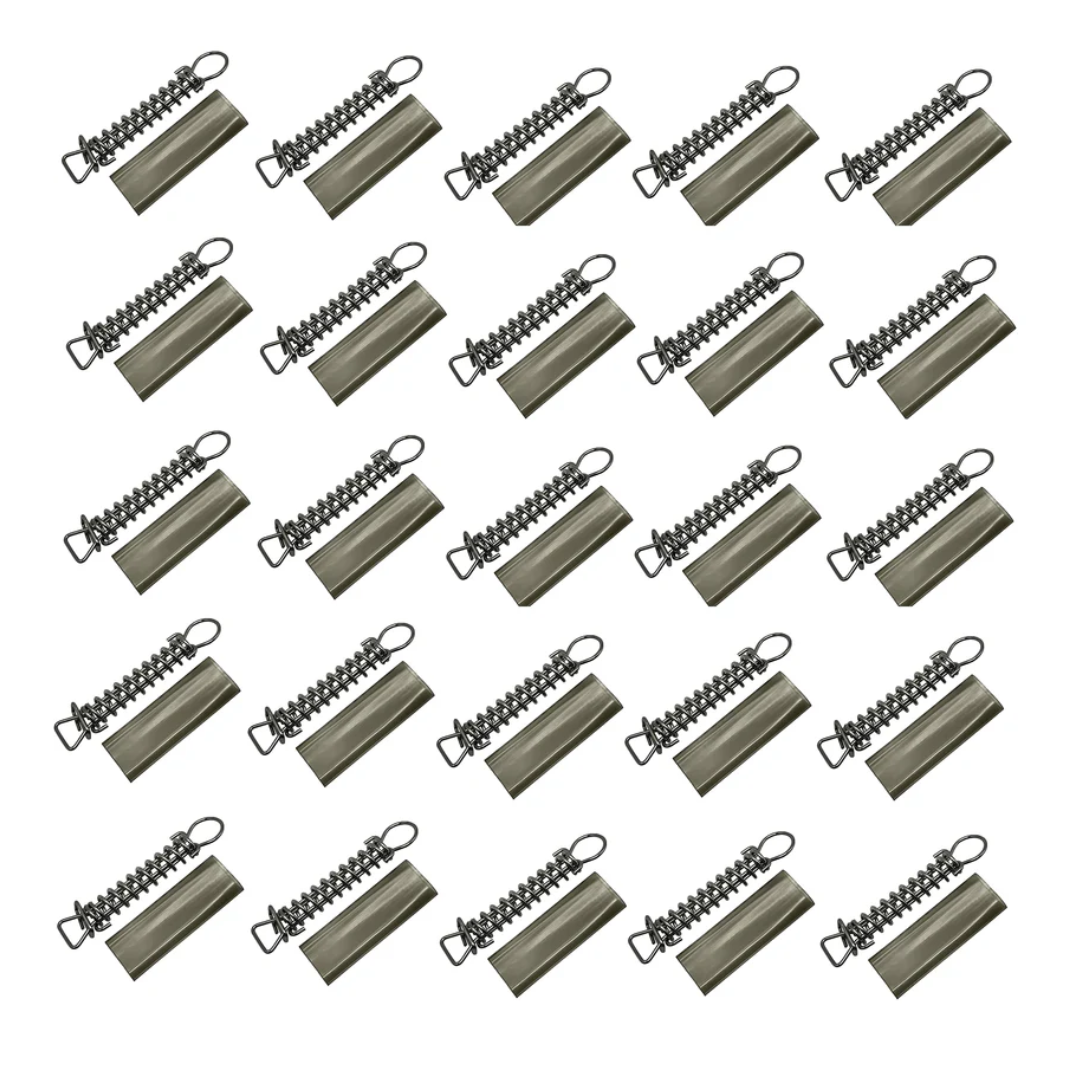 Poolzilla Stainless Steel Springs with Spring Covers for Pool Safety Covers