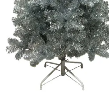 Kurt S. Adler 6' Un-Lit Silver Point Pine Tree