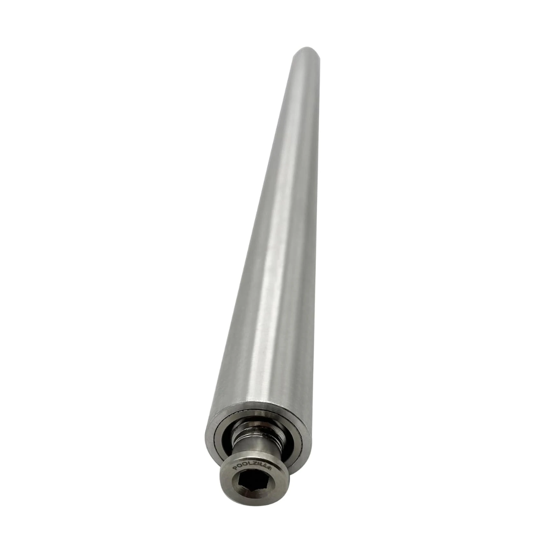 Poolzilla 18” Aluminum Tube with Stainless Steel Anchor for Pool Cover Installation