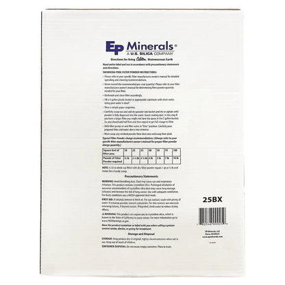 Poolzilla 25LB Celatom Diatomaceous Earth (DE) Pool Filter Aid, with Added DE Scooper