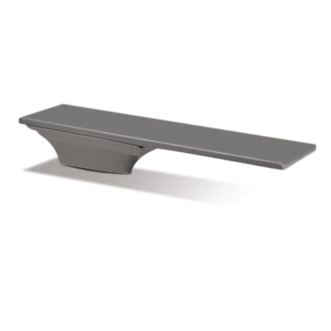 S.R. Smith 68-210-73620 Flyte-Deck II Stand with 6-Foot Fibre Dive Diving Board, Pewter Gray