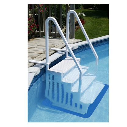 Poolzilla Swimming Pool Ladder Mat, Non-Slip Protective Pad for Liner