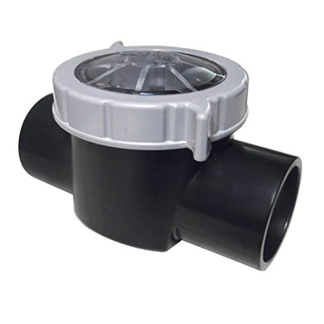 Custom Molded CMP25830200 2in Check Valve CPVC Body - Black