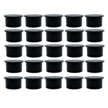 Poolzilla Black Pool Safety Fence Hole Cover (25 Pack / 50 Pack)