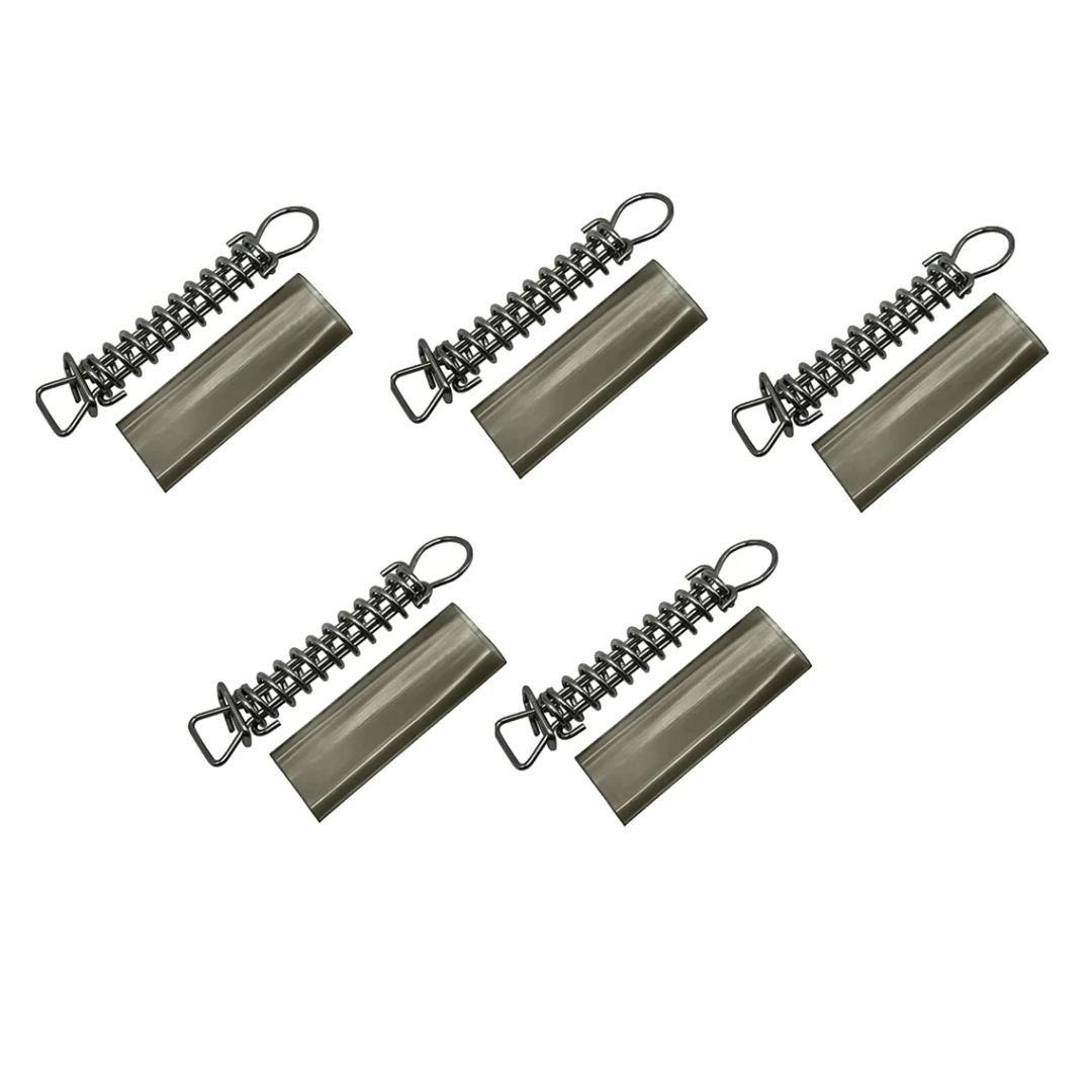 Poolzilla Stainless Steel Springs with Spring Covers for Pool Safety Covers
